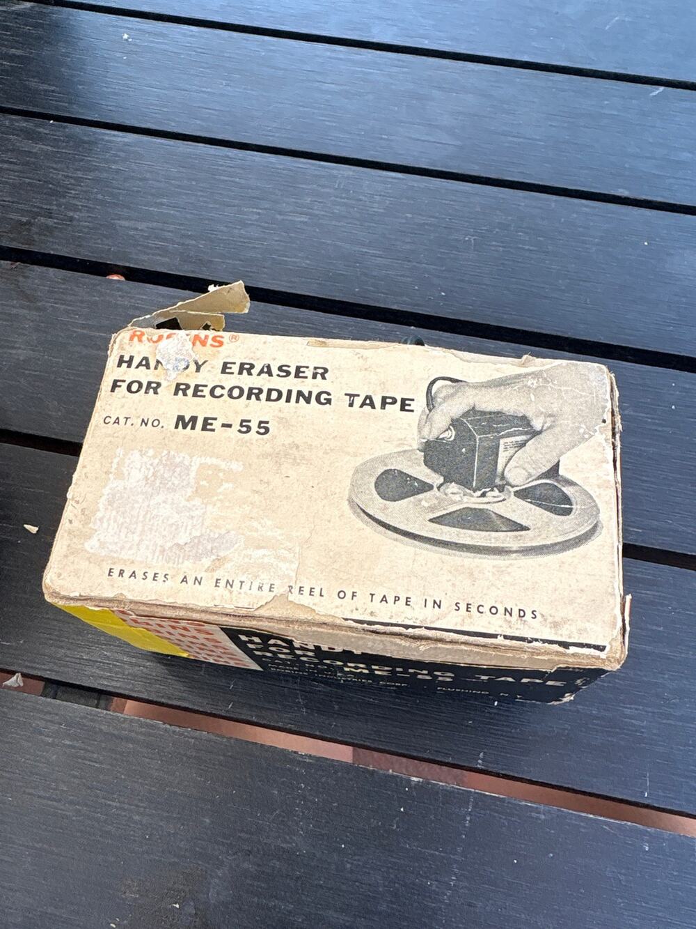 Vintage Robins Handy Eraser For Recording Tape ME-55